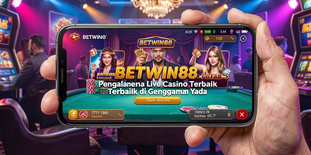 Tampilan gameplay Live Casino BETWIN88 yang menarik dan interaktif.