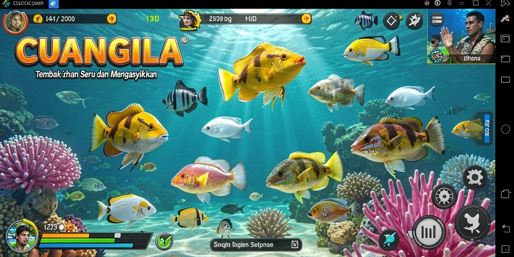 Tangkapan layar gameplay CUANGILA yang seru dan menarik.