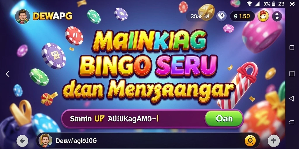 Tampilan gameplay yang menarik dalam DEWAPG, penuh warna dan menyenangkan.