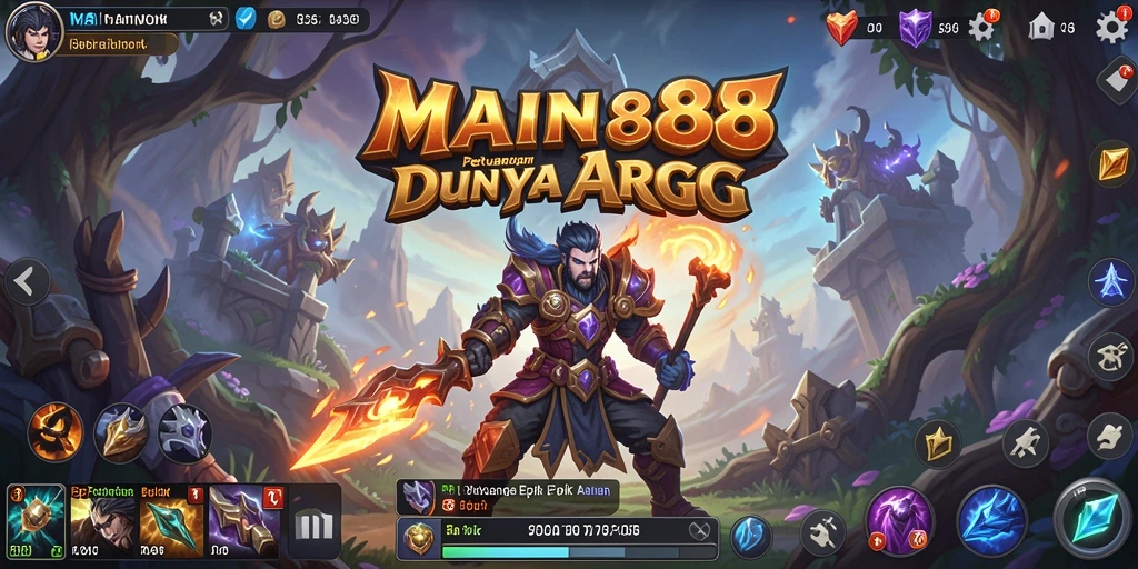 Tangkapan layar menunjukkan aksi seru dalam gameplay ARPG.