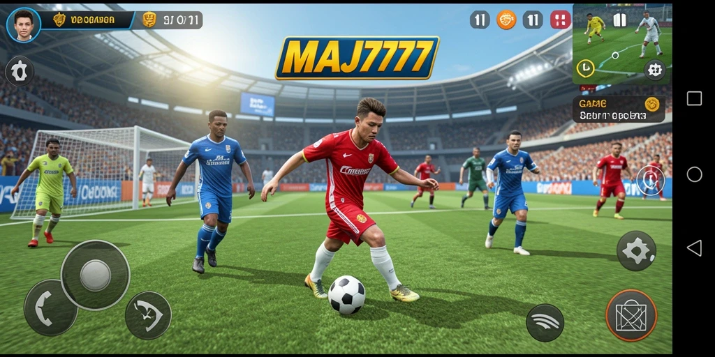 Tampilan utama gameplay MAJ777 yang menegangkan dan interaktif.
