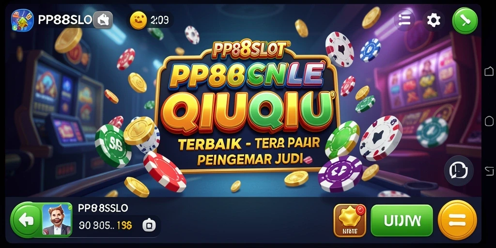 Screenshot PP88SLOT menampilkan suasana seru permainan QiuQiu.