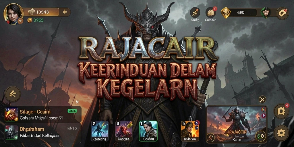 Tangkapan layar gameplay RAJACAIR yang mencekam dan menakutkan.