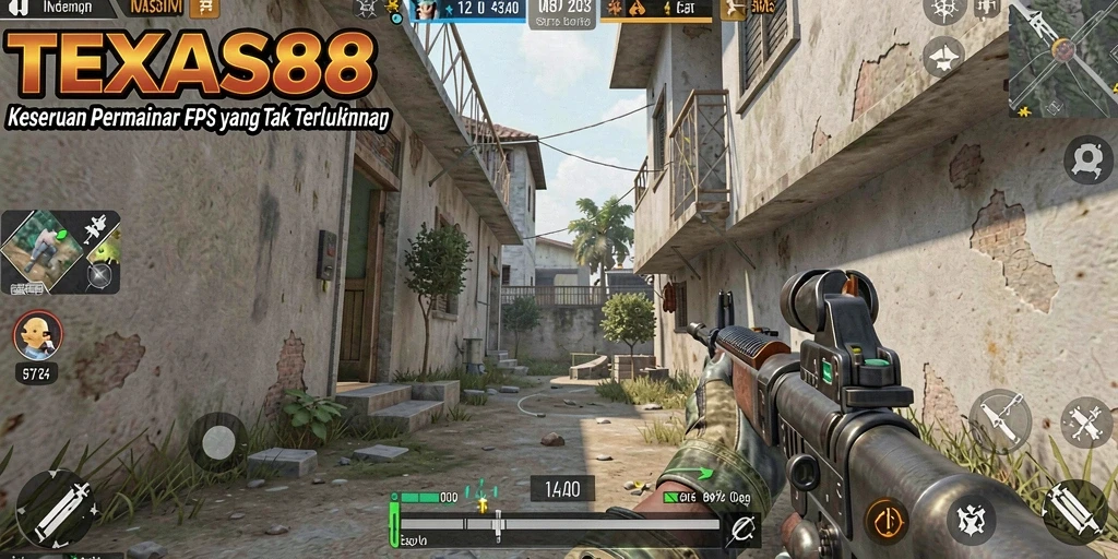 Gameplay menegangkan di TEXAS88 dengan aksi FPS yang mendebarkan.